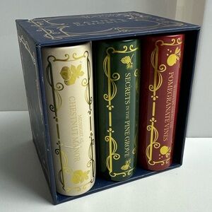 Barnes & Noble Exclusive Candle Library Set | NEW | Damaged Box/Case